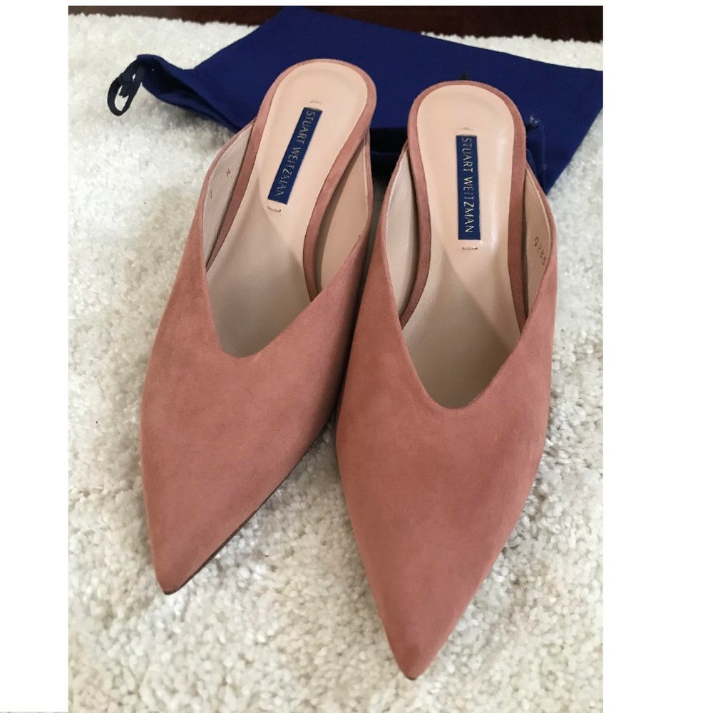 New Stuart Weitzman Lulah mules size 7